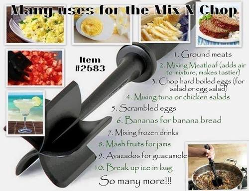 Pampered Chef - Mix and Chop - New in 2023