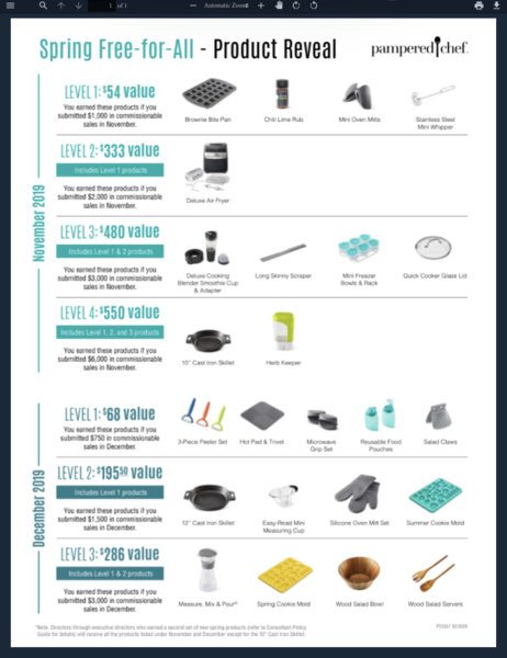 New Products Spring 2022 - Pampered Chef 